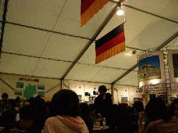 ドイツ展会場にて